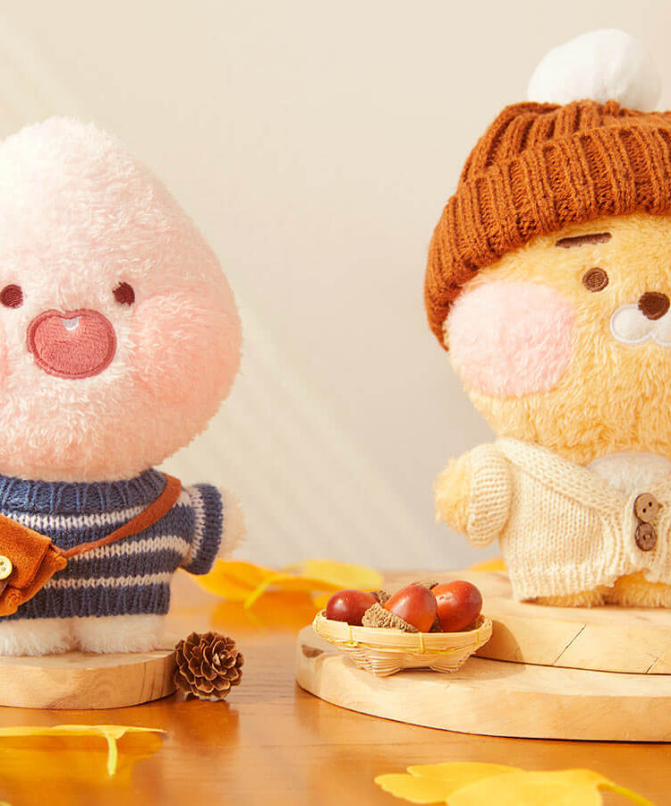 Kakao Friends Friends Poslin Plush Set