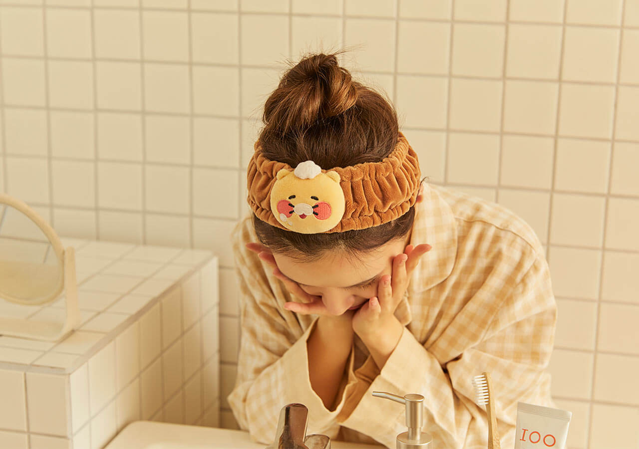 Kakao Friends Chunsik Face Wash Headband