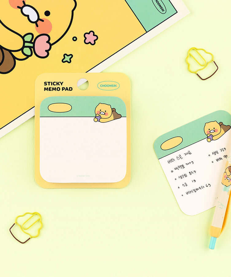 Kakao Friends Chunsik Sticky Notes