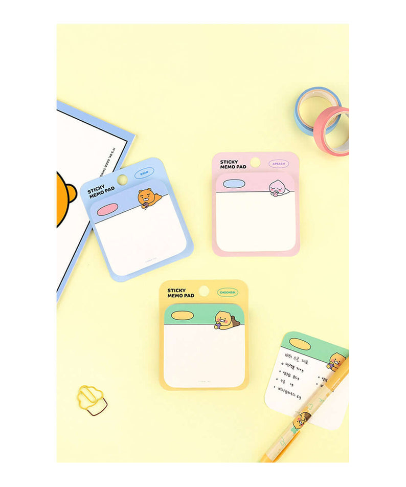 Kakao Friends Chunsik Sticky Notes