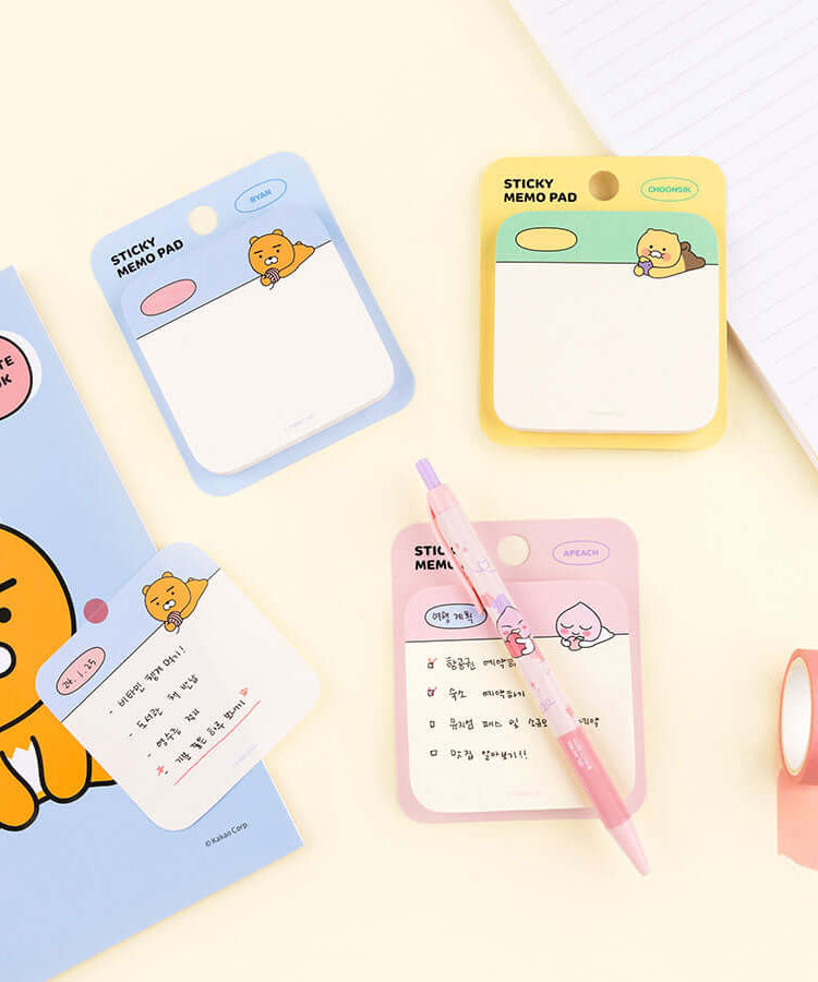 Kakao Friends Chunsik Sticky Notes