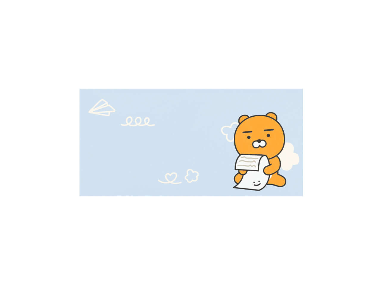 Kakao Friends Ryan Envelope Set