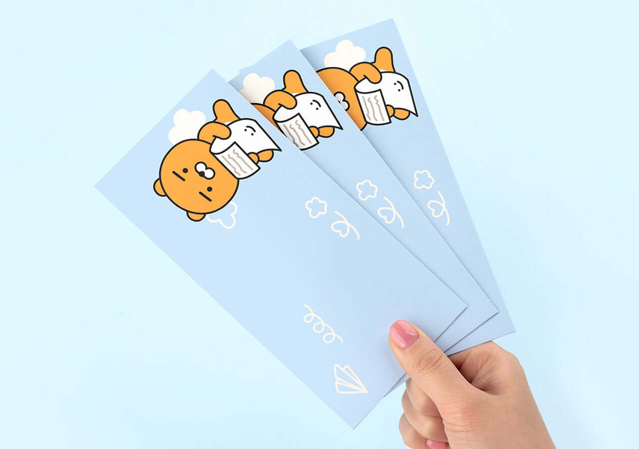 Kakao Friends Ryan Envelope Set