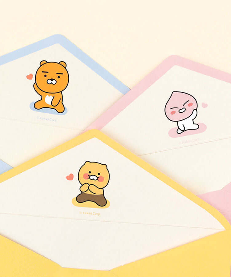 Kakao Friends Ryan Envelope Set