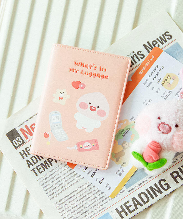 Kakao Friends Little Apeach Passport Case
