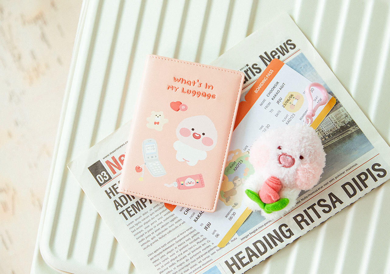 Kakao Friends Little Apeach Passport Case