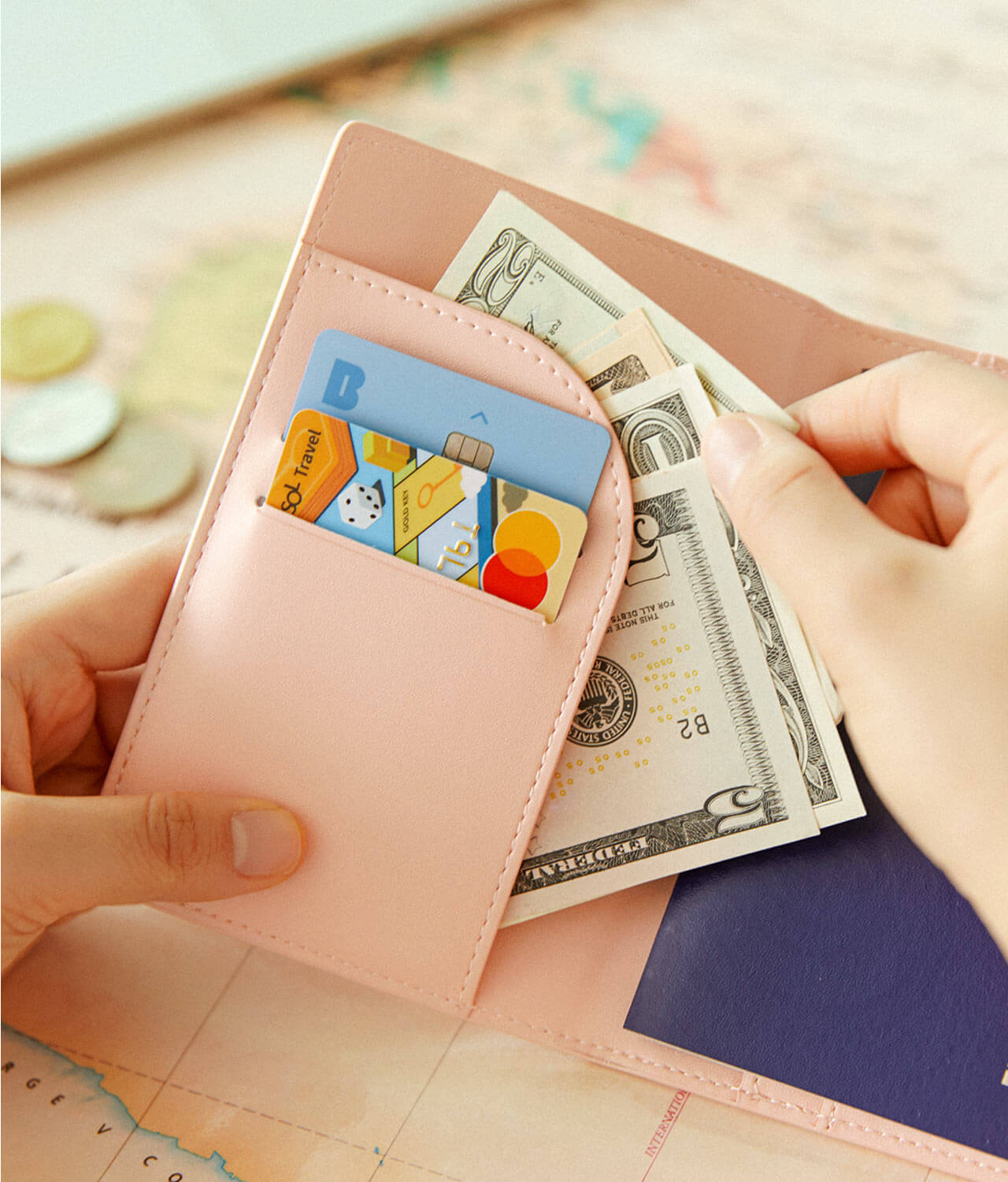 Kakao Friends Little Apeach Passport Case