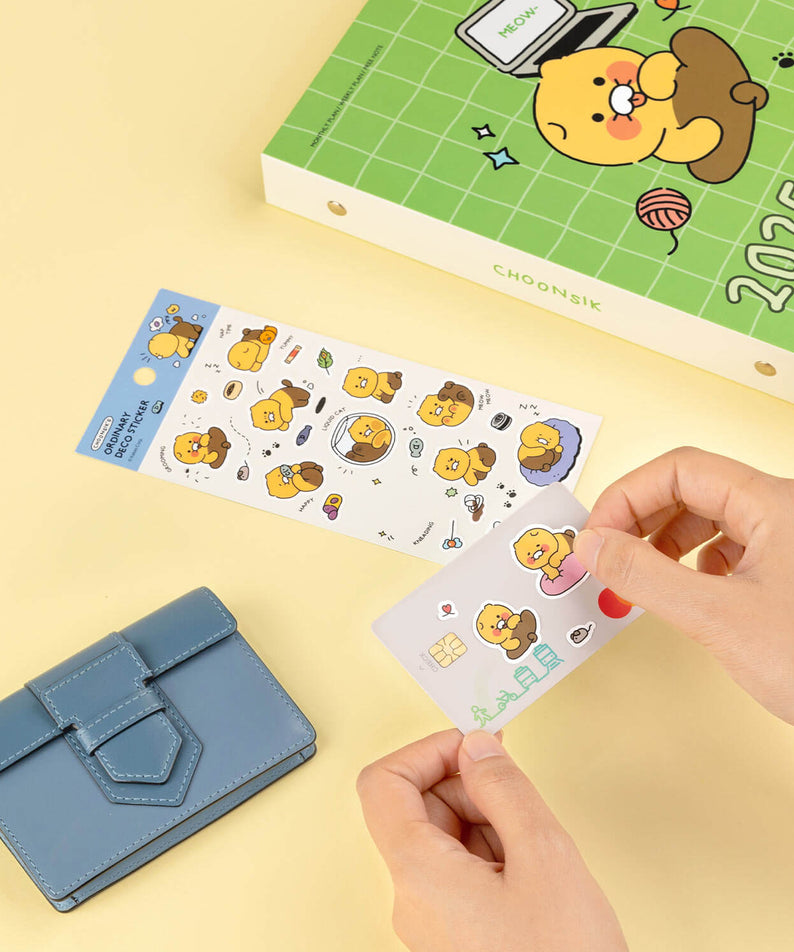 Kakao Friends Chunsik Deco Stickers