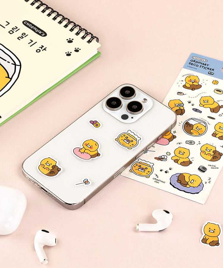 Kakao Friends Chunsik Deco Stickers