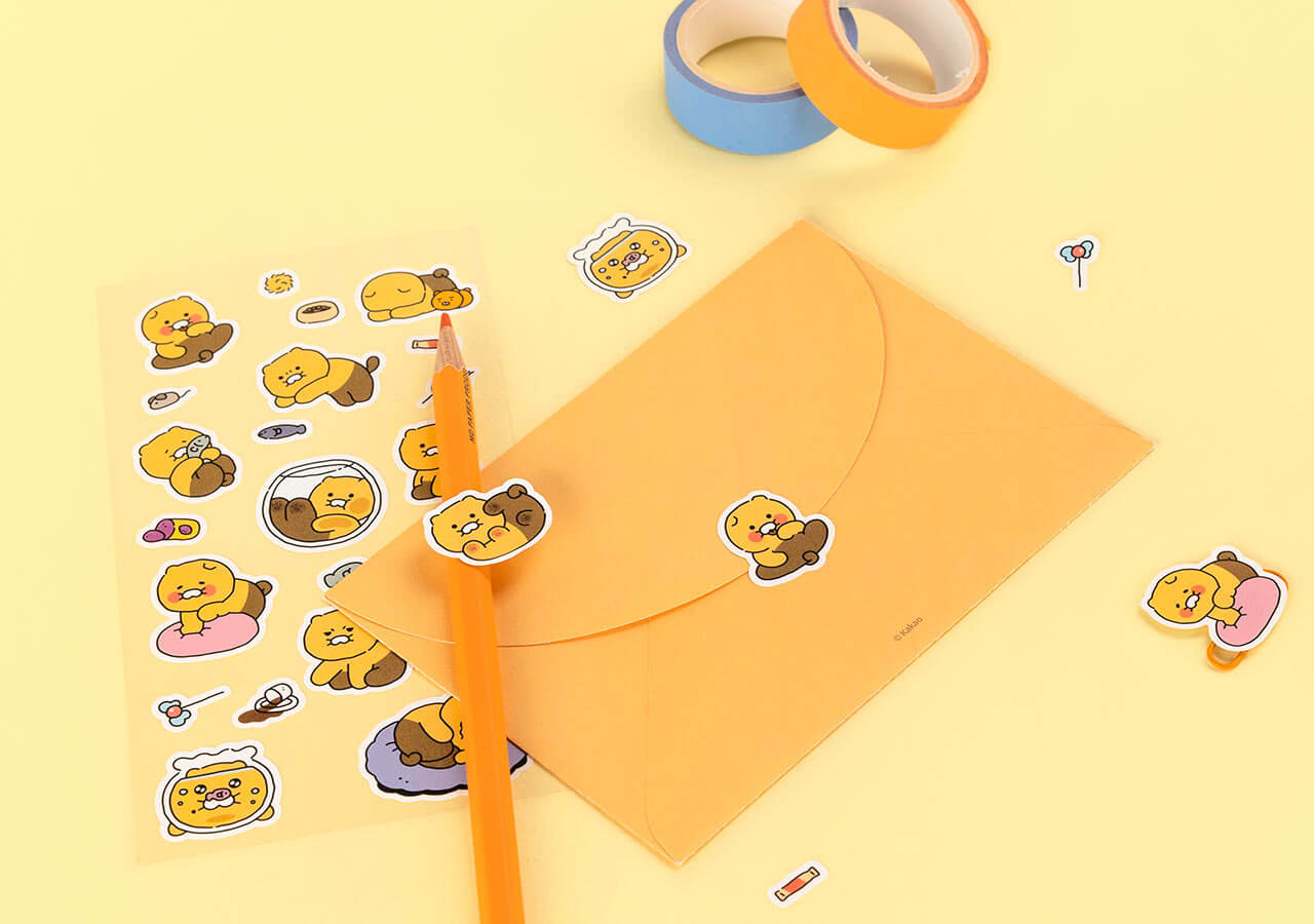 Kakao Friends Chunsik Deco Stickers