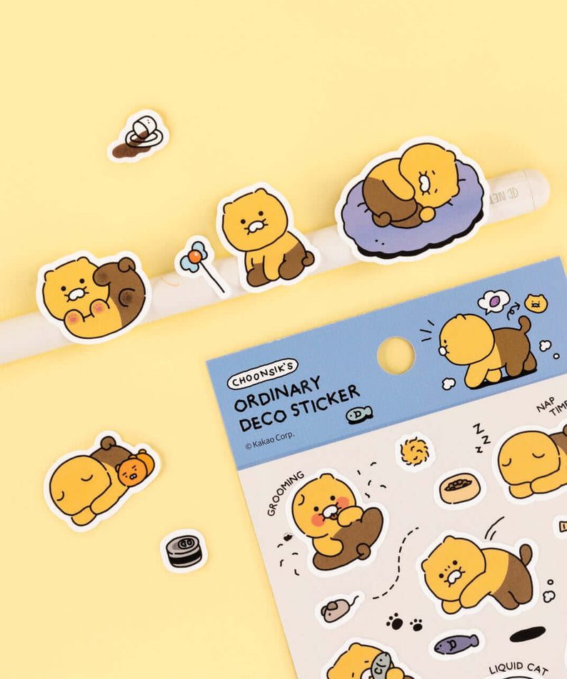 Kakao Friends Chunsik Deco Stickers
