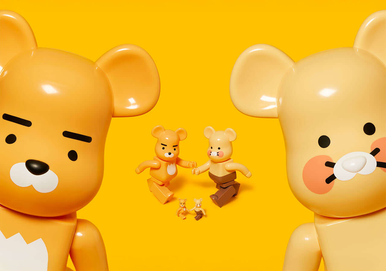 Kakao Friends Ryan Bearbrick