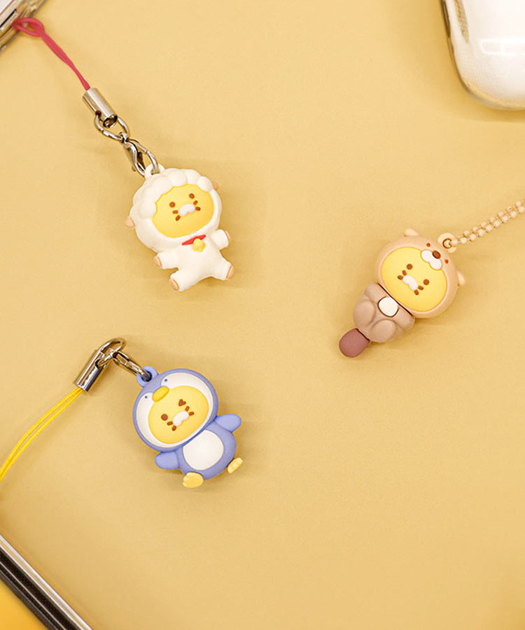 Chunsik Figurine Keychain - Official Kakao Friends merchandise | Koolseoul