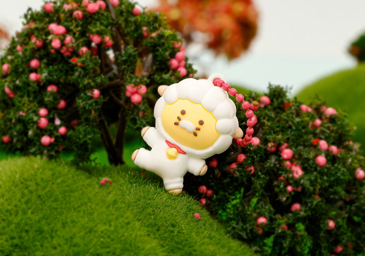 Chunsik Figurine Keychain - Korean kawaii Kakao Friends | Koolseoul