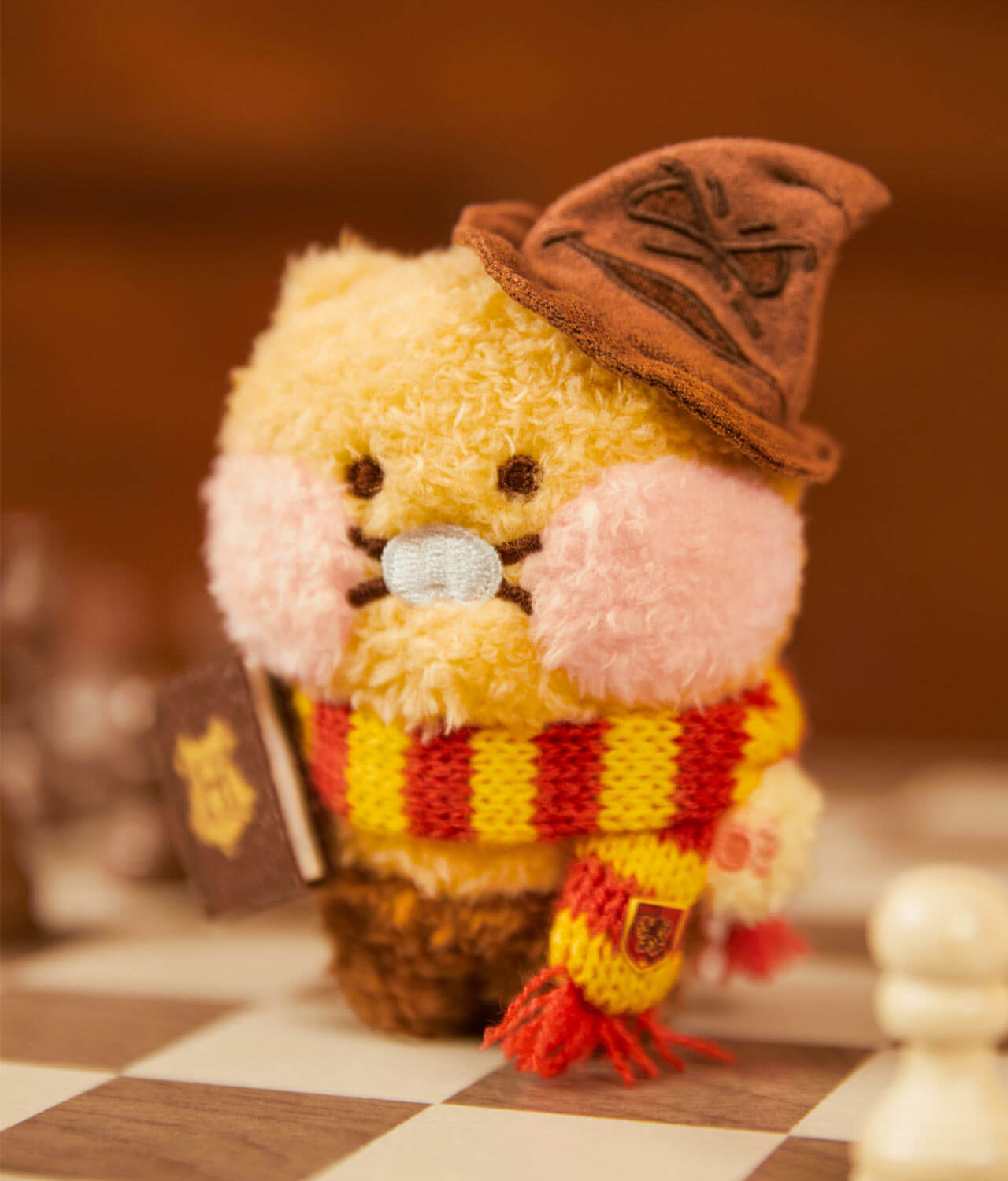 Kakao Friends Chunsik Plush Keyring