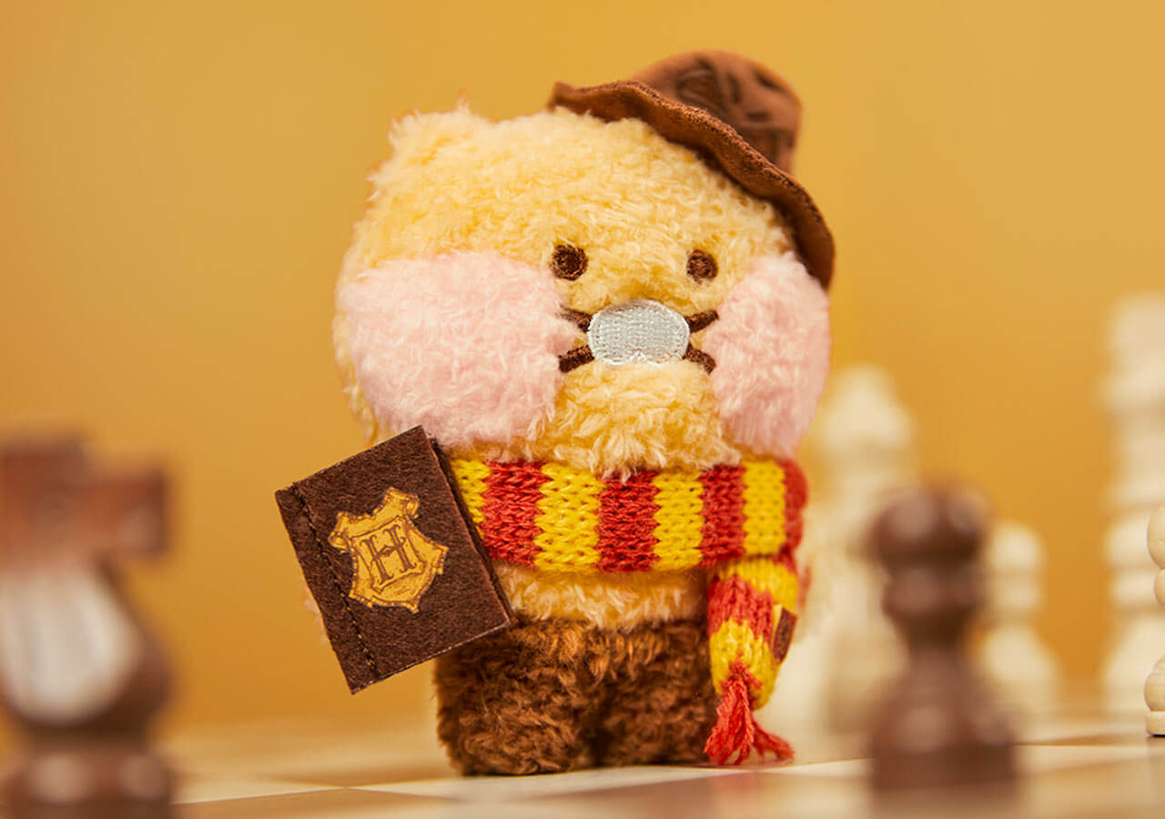 Kakao Friends Chunsik Plush Keyring