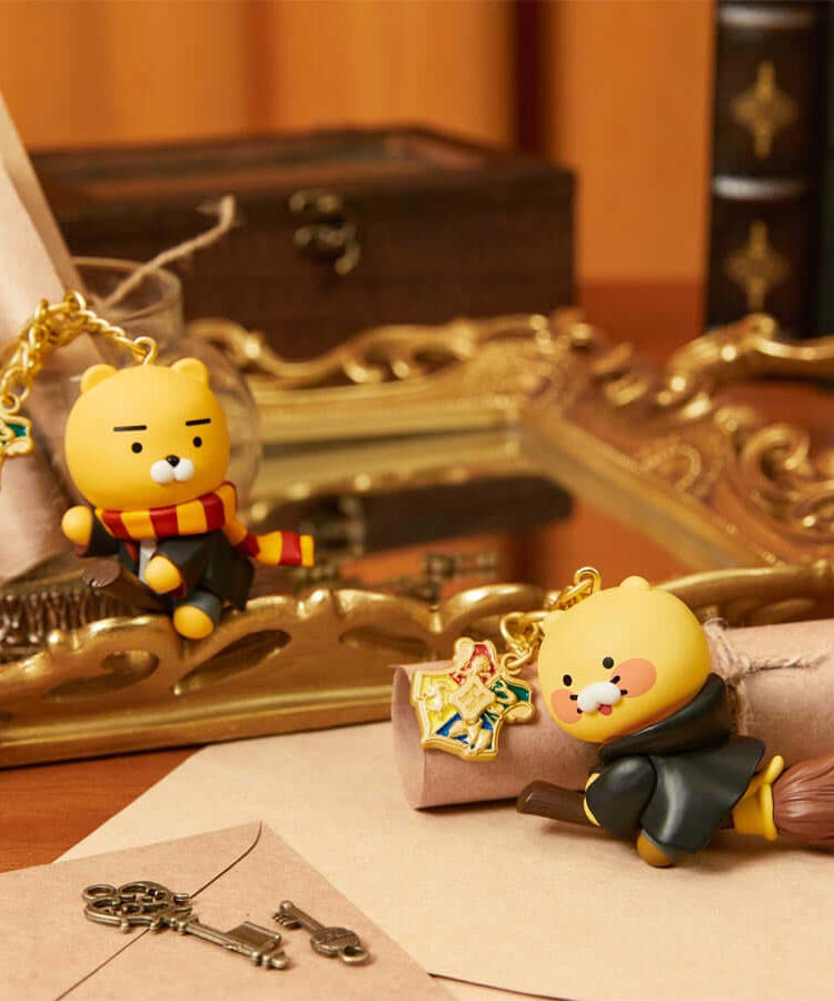 Kakao Friends Ryan Figure Keyring