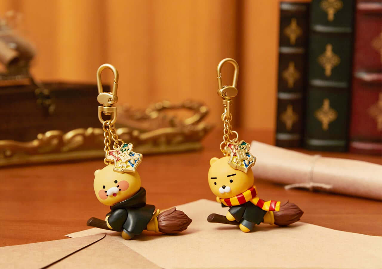 Kakao Friends Ryan Figure Keyring