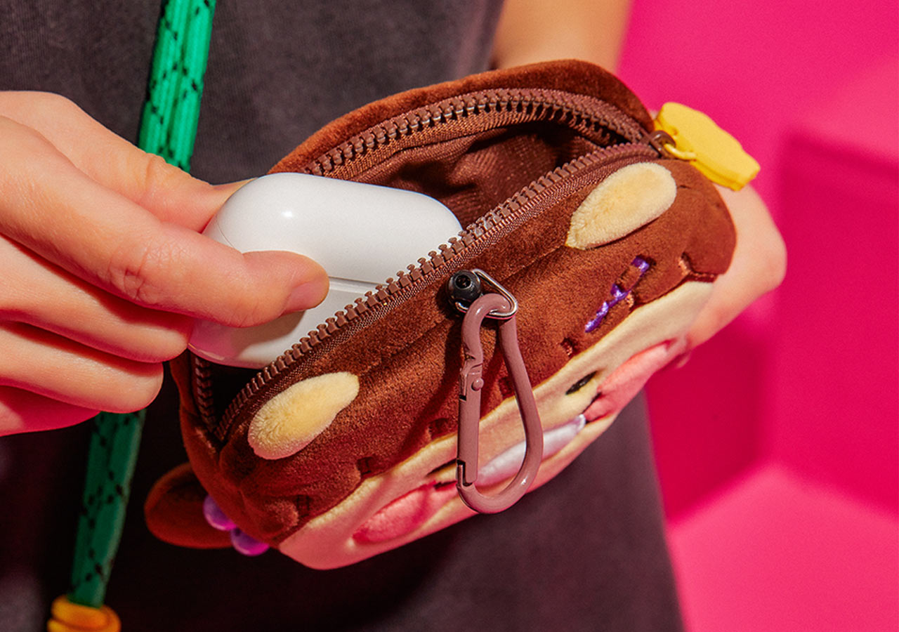 X Friends Pouch Chunsik - Official Kakao Friends merchandise | Koolseoul