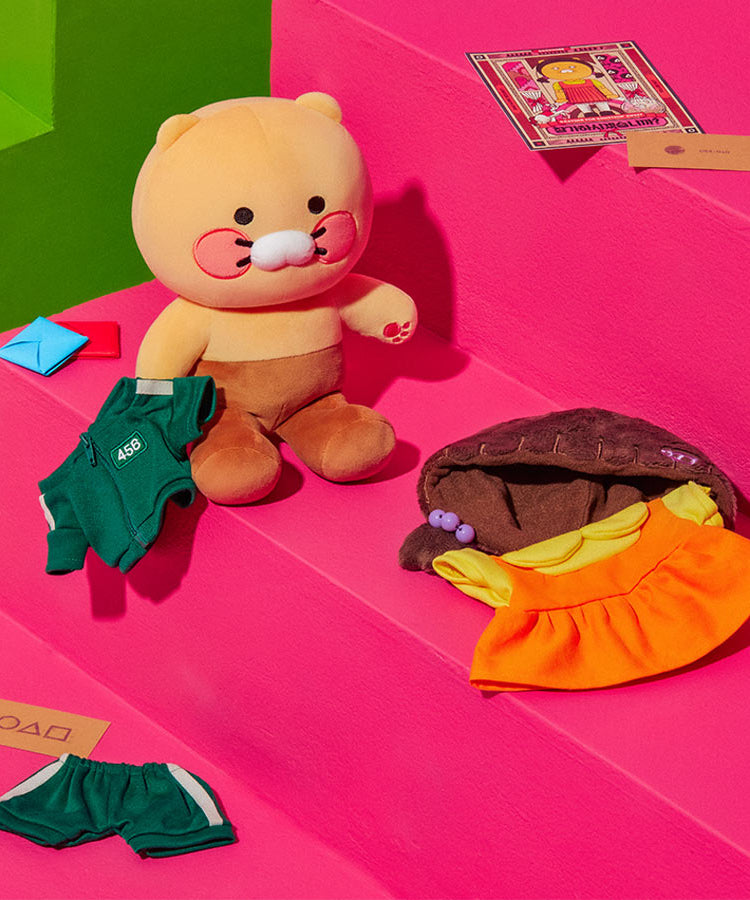 X Friends Plush Chunsik ( 2 ) - Official Kakao Friends merchandise | Koolseoul