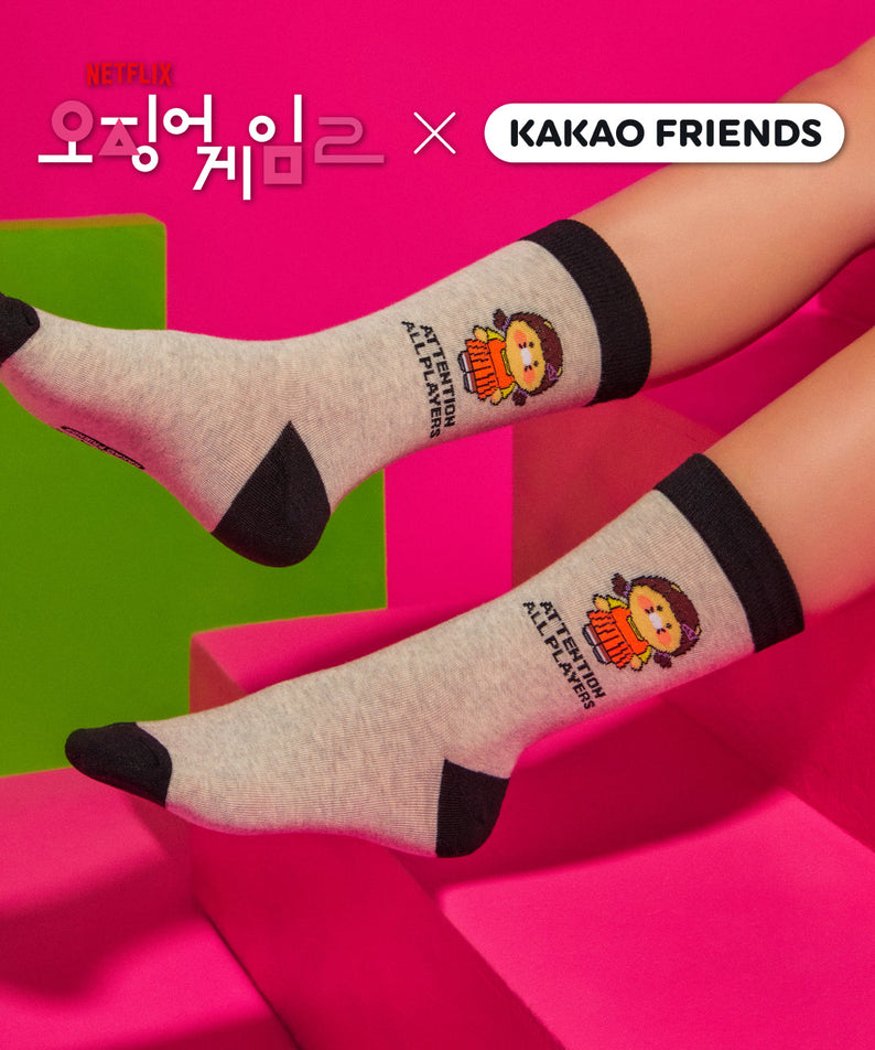 X Friends Socks Chunsik - Korean kawaii Kakao Friends | Koolseoul