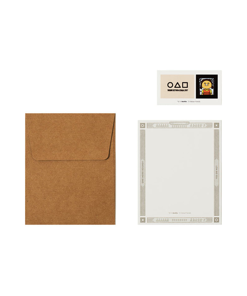 X Friends Chunsik Greeting Card - Authentic Kakao Friends from Korea | Koolseoul