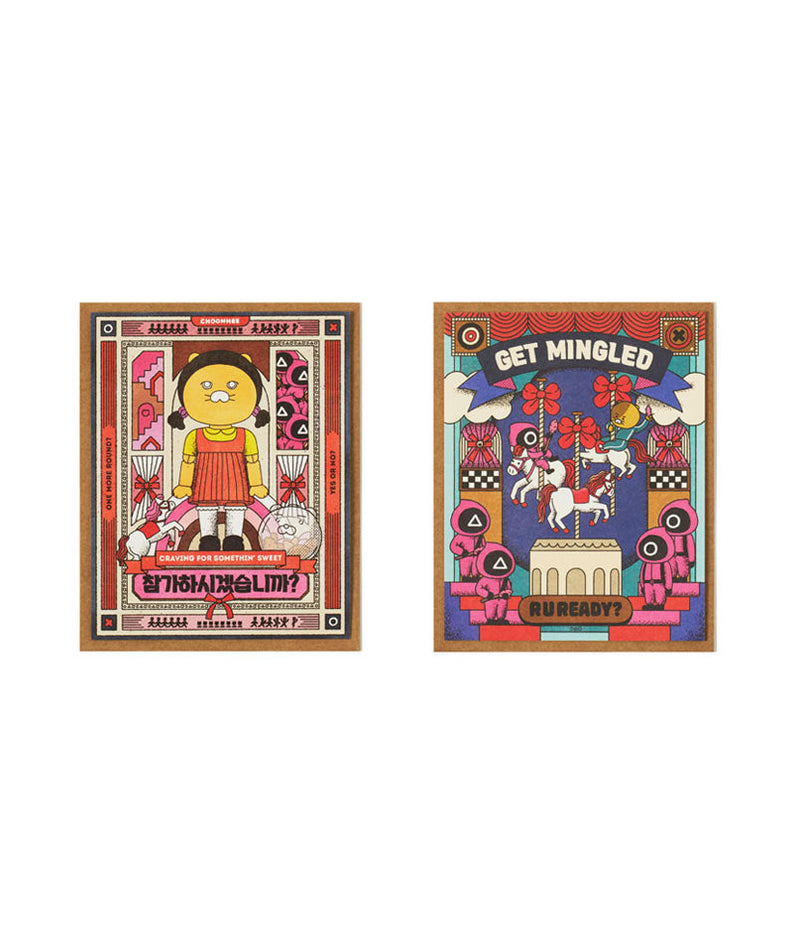 X Friends Chunsik Greeting Card - Authentic Kakao Friends from Korea | Koolseoul