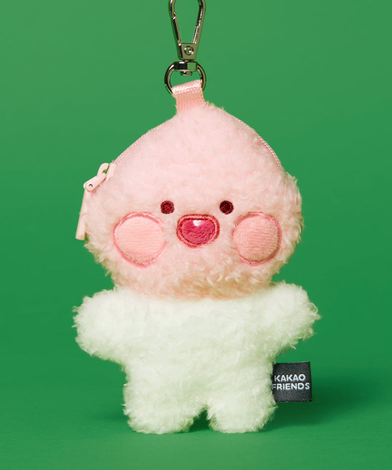Plush Little Apeach Car Accessory - Korean kawaii Kakao Friends | Koolseoul