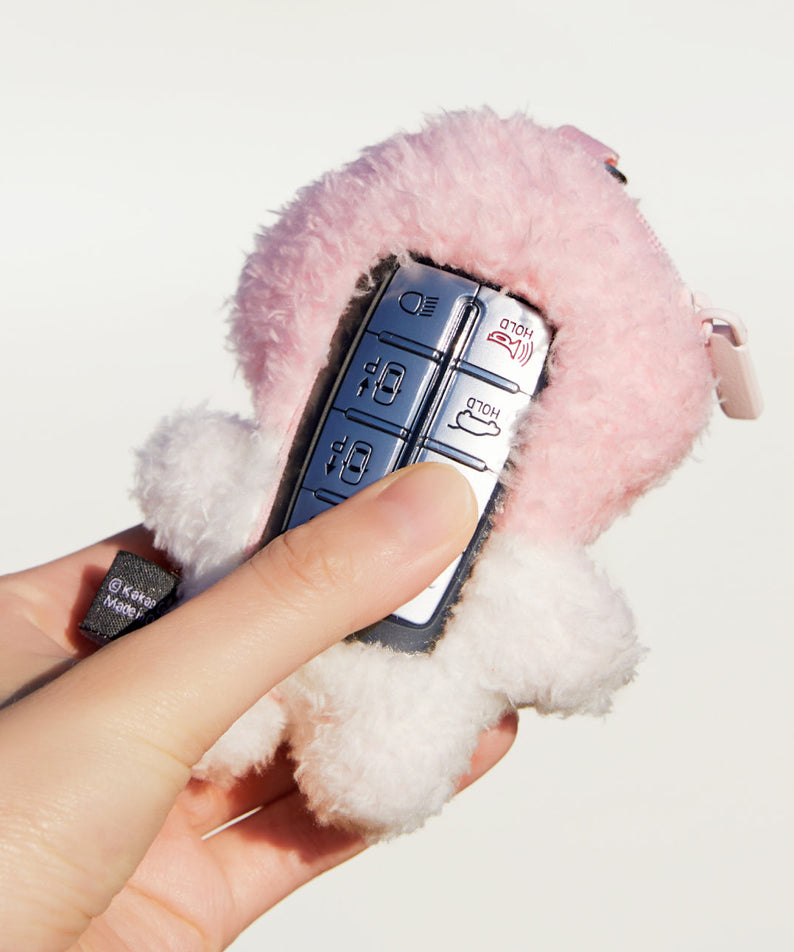 Plush Little Apeach Car Accessory - Korean kawaii Kakao Friends | Koolseoul