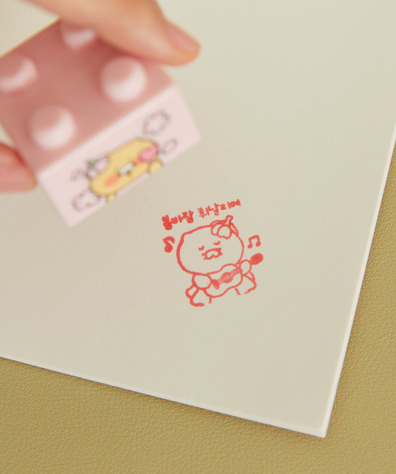 [Complete Set] 5 Chunsik Tampon - Authentic Kakao Friends from Korea | Koolseoul