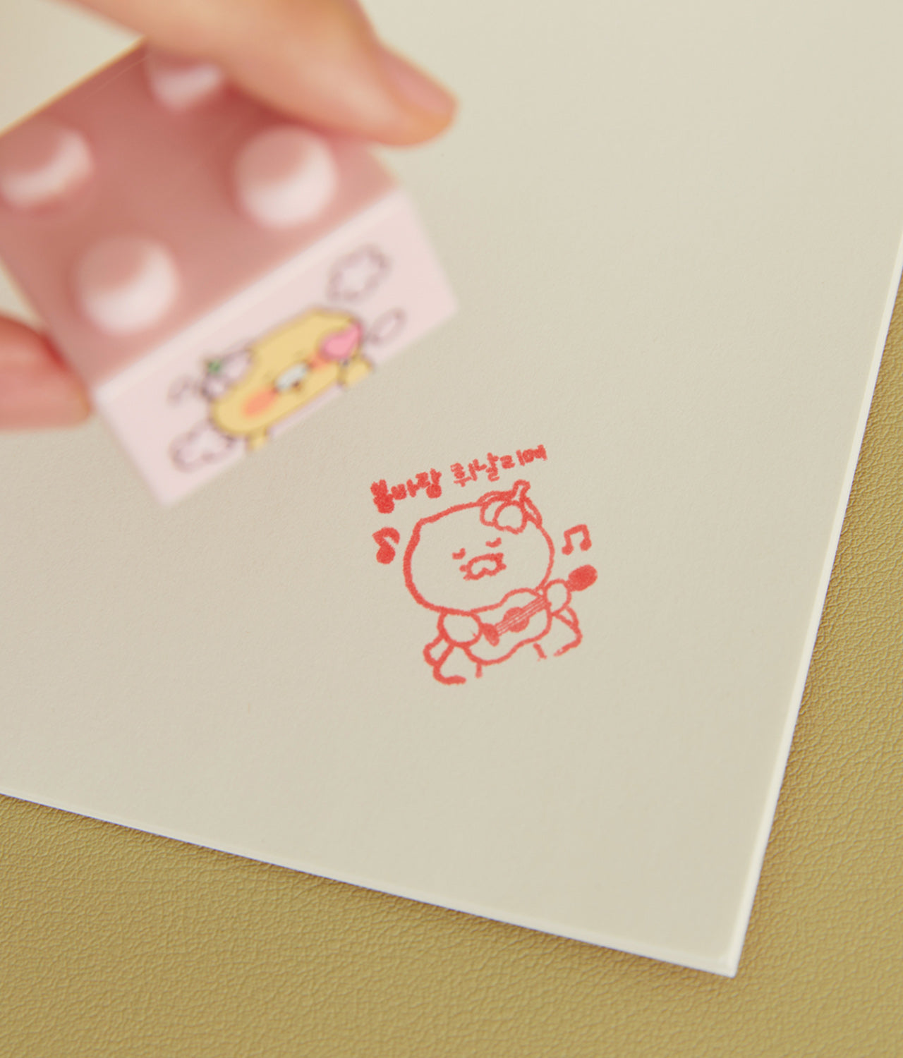 [Complete Set] 5 Chunsik Tampon - Authentic Kakao Friends from Korea | Koolseoul