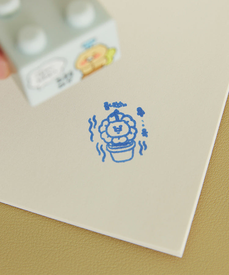 [Complete Set] 5 Chunsik Tampon - Official Kakao Friends merchandise | Koolseoul