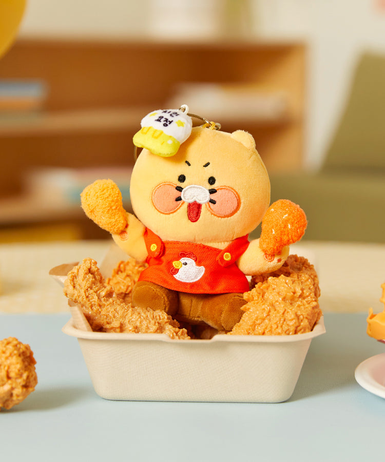 Kakao Friends Chunsik Plush Keyring