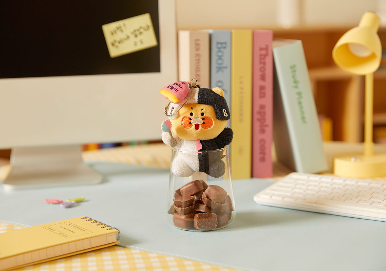 Kakao Friends Chunsik Plush Keyring