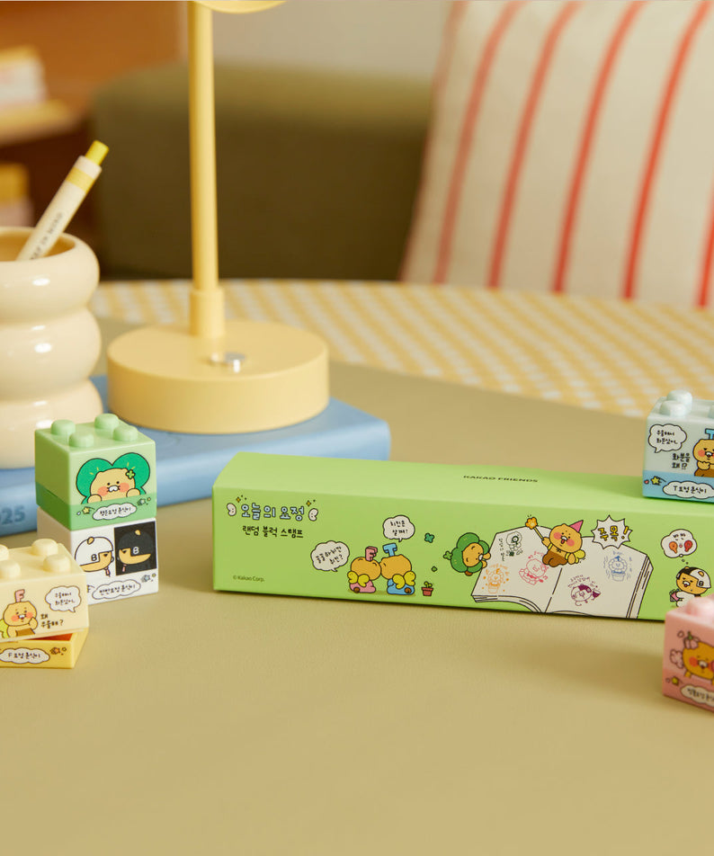 [Complete Set] 5 Chunsik Tampon - Official Kakao Friends merchandise | Koolseoul