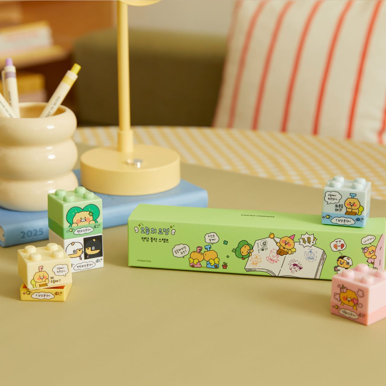 [Complete Set] 5 Chunsik Tampon - Official Kakao Friends merchandise | Koolseoul