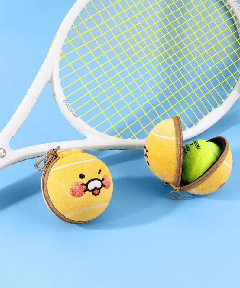 Pouch Keychain Chunsik Tennis - Official Kakao Friends merchandise | Koolseoul