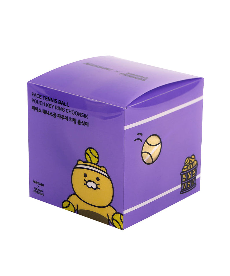 Pouch Keychain Chunsik Tennis - Official Kakao Friends merchandise | Koolseoul