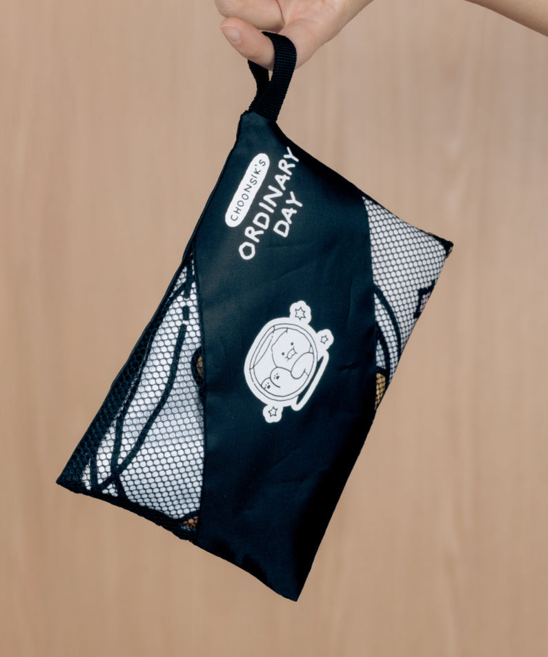 Chunsik Yoga Towel Beige Serviette - Authentic Kakao Friends from Korea | Koolseoul