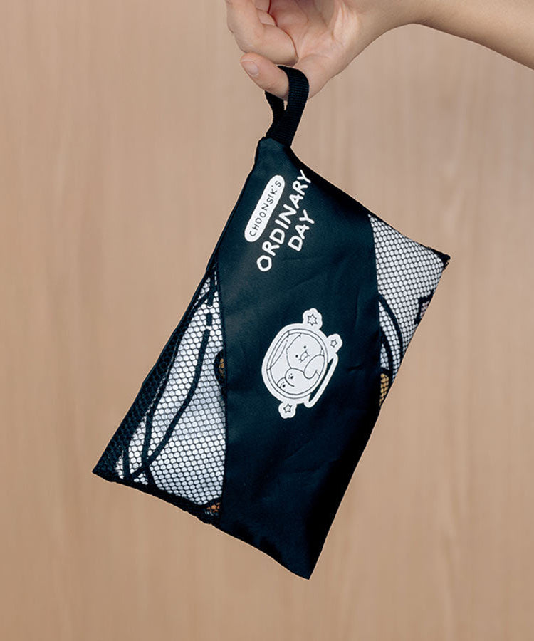 Chunsik Yoga Towel Beige Serviette - Official Kakao Friends merchandise | Koolseoul