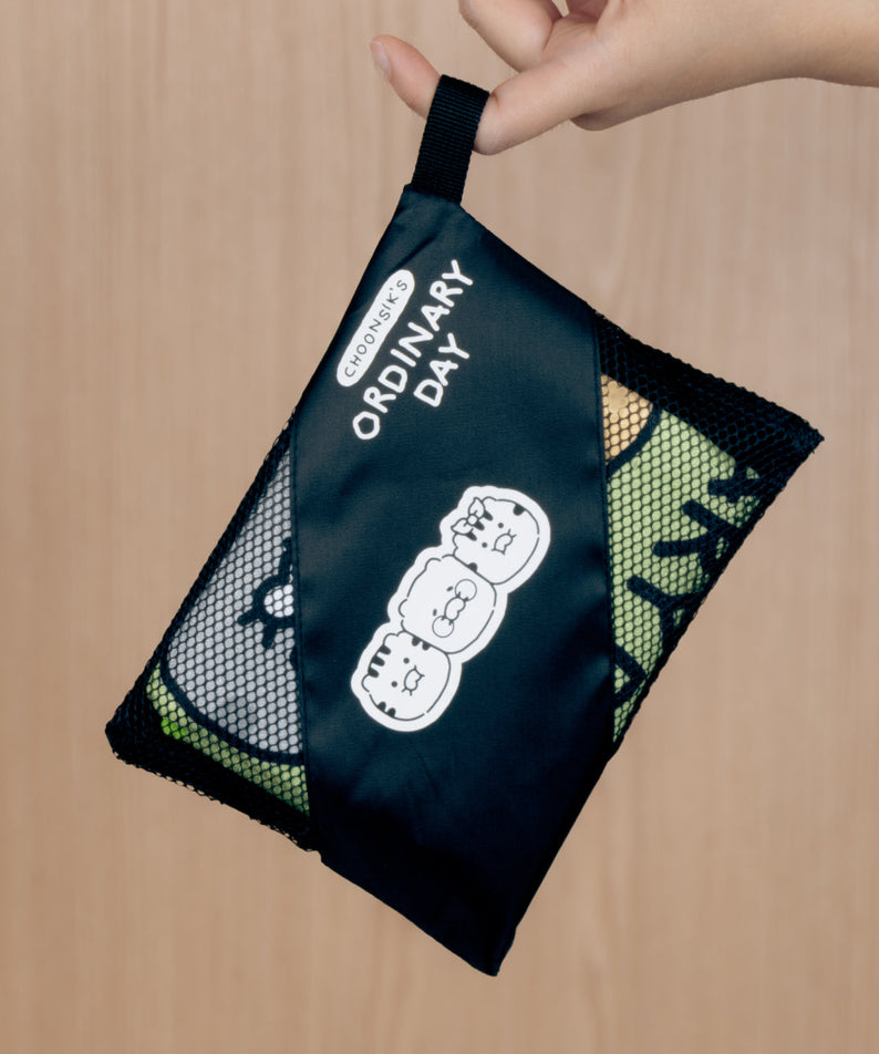 Chunsik Yoga Towel Green Serviette - Authentic Kakao Friends from Korea | Koolseoul