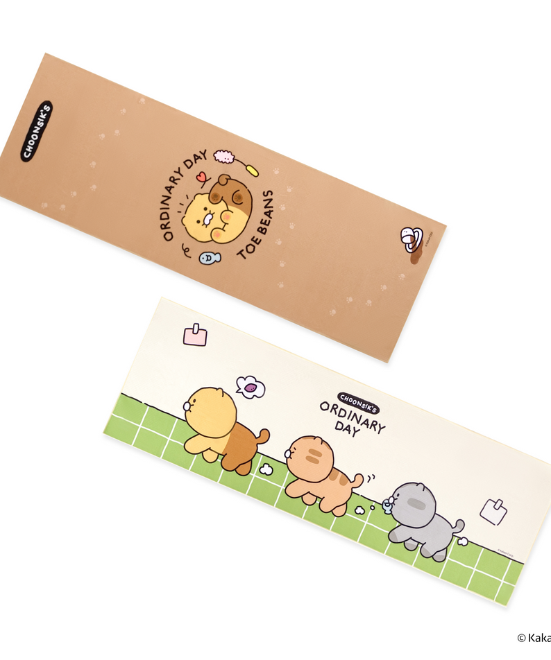 Chunsik Yoga Towel - Official Kakao Friends merchandise | Koolseoul
