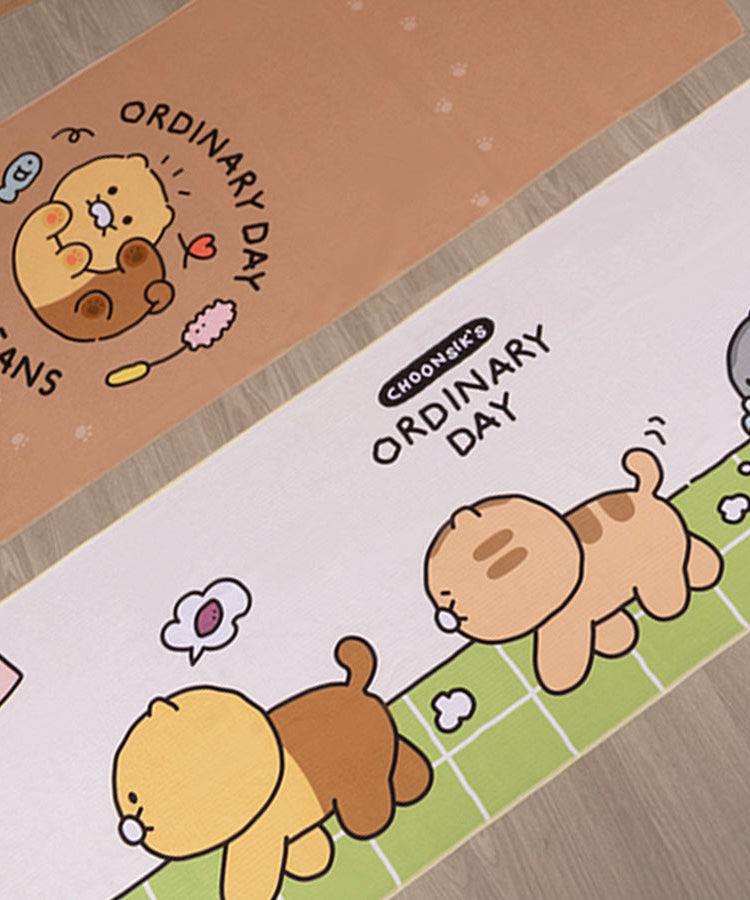 Chunsik Yoga Towel - Official Kakao Friends merchandise | Koolseoul