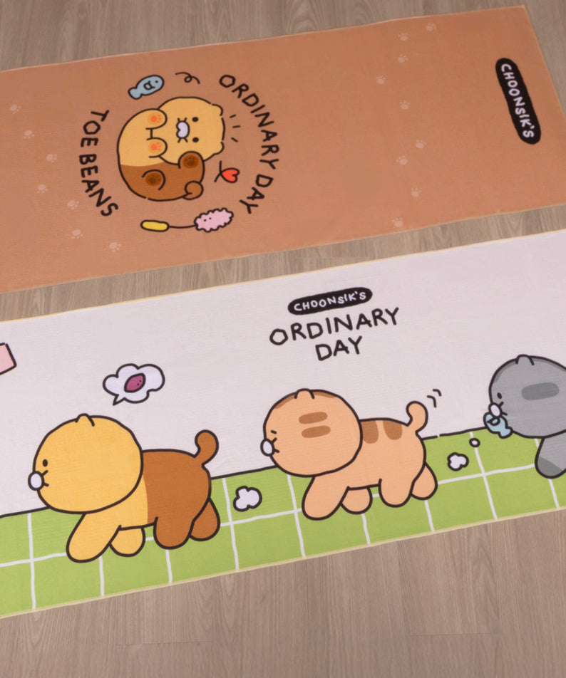 Chunsik Yoga Towel - Official Kakao Friends merchandise | Koolseoul