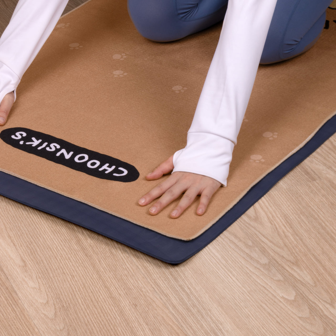 Chunsik Yoga Towel - Authentic Kakao Friends from Korea | Koolseoul