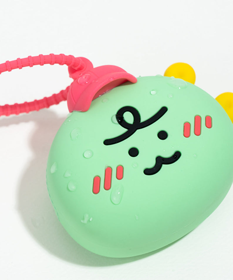 Silicone Pouch Jordy Hat(PINK) - Korean kawaii Kakao Friends | Koolseoul
