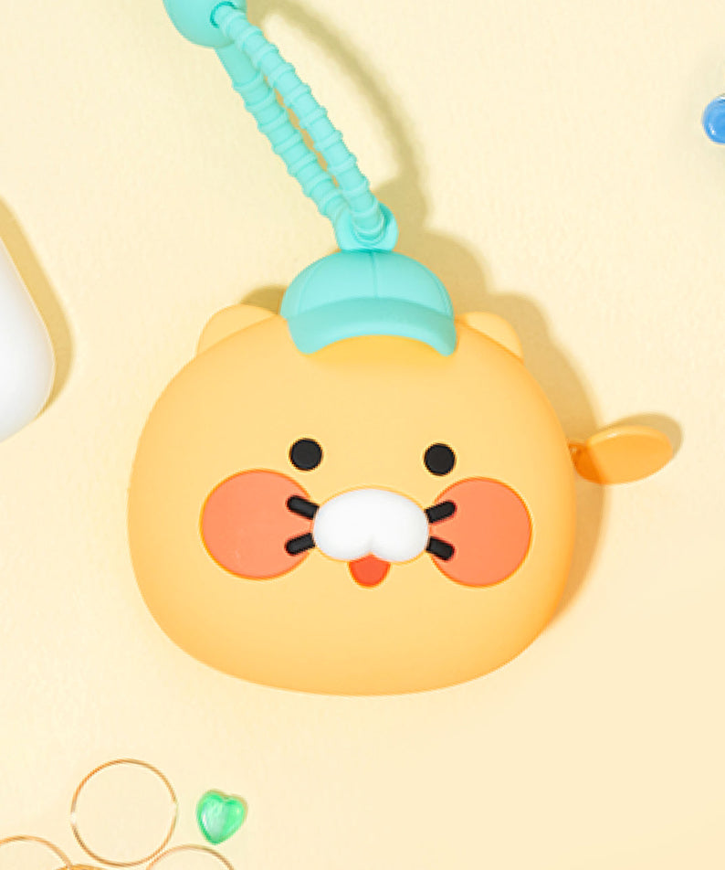 Silicone Pouch Chunsik Hat(MINT) - Authentic Kakao Friends from Korea | Koolseoul