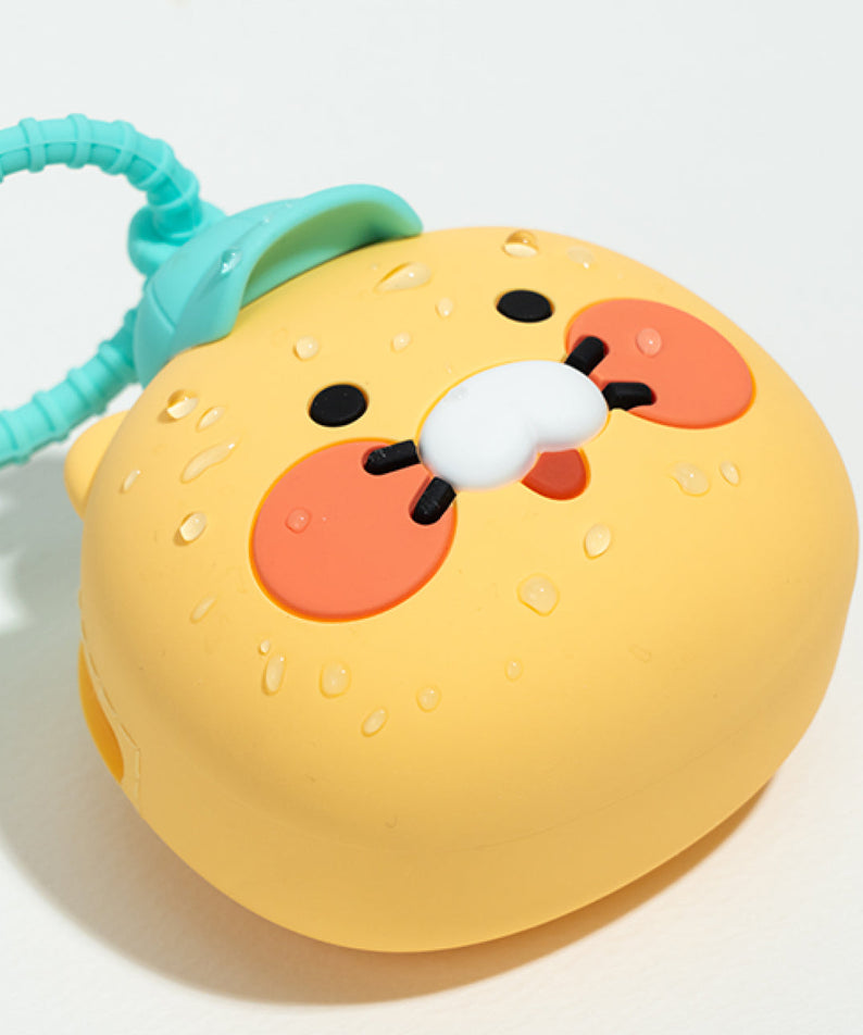 Silicone Pouch Chunsik Hat(MINT) - Authentic Kakao Friends from Korea | Koolseoul