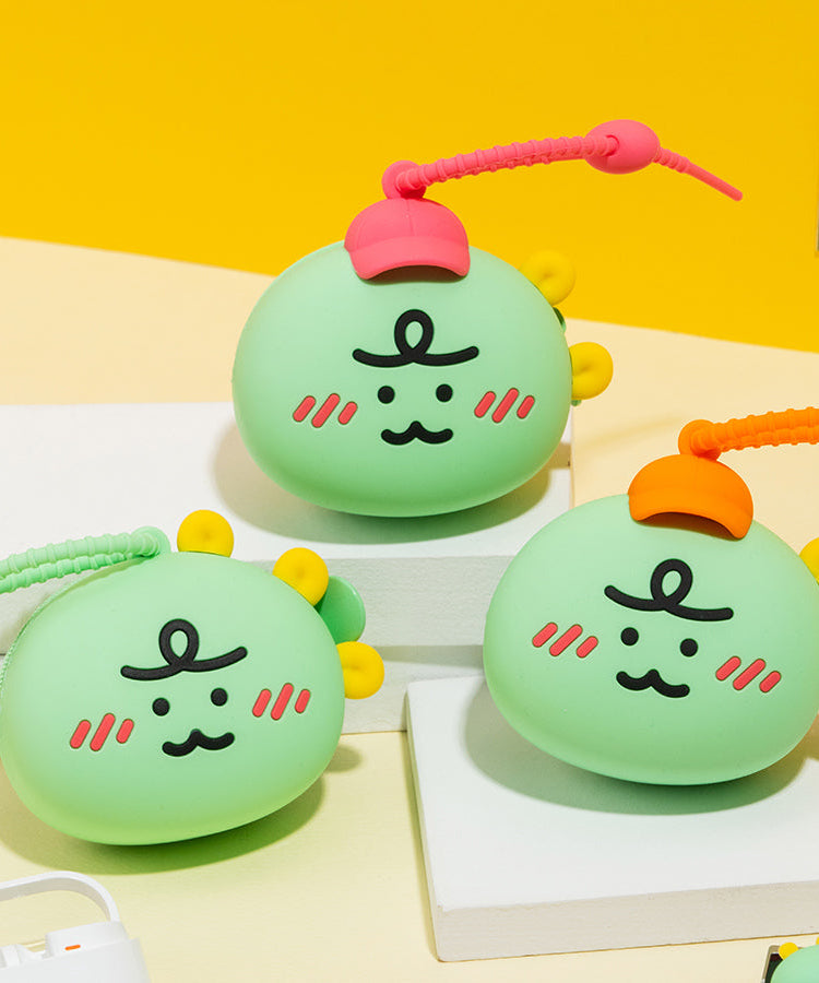 Silicone Pouch Jordy Hat(PINK) - Authentic Kakao Friends from Korea | Koolseoul