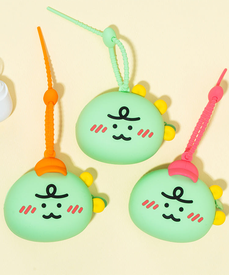 Silicone Pouch Jordy Hat(PINK) - Korean kawaii Kakao Friends | Koolseoul